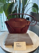 Bottega Veneta Small Arco Bordeaux Maxi Intrecciato Leather Shoulder Bag picture