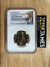 1776 - 2026 $1 DONALD TRUMP DOLLAR COIN NGC GEM UNCIRCULATED FR AUTHORIZED LABEL picture