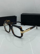 Cazal Glasses Square Havana Tortoise Golden Bold Sunglasses picture