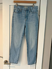 NWT Madewell The Perfect Vintage Straight Leg Jeans Size 28 Light Blue picture