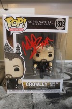 Signed Pop #1839 - Supernatural - Crowley, Mark Sheppard, Mark Pellegrino + COA picture