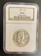 1951 Franklin Half Dollar - NGC PF66  PROOF picture
