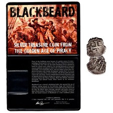 1 Real 1715 Spain Blackbeard Silver Treasure picture