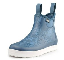 Aftco Men's Ankle Deck Fishing Boots - Blue Acid Camo - 11 picture