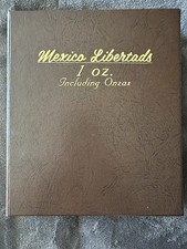 ULTRA RARE - CUSTOM Album - 1 oz Libertad/Onza 1949, 1978-1980 Onza. 1982-2024 picture