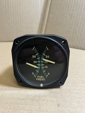 Bendix Pioneer Magnesyn 21005-5L-9-A1 Dual Fuel Pressure Indicator Gauge C-25 picture