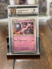 The Pokémon Mewtwo 059/142 Sv07 Stellar Crown Holo English Graded 2024 PGA 10 picture