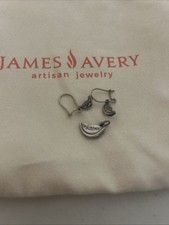 James Avery Retired Sterling Silver Watermelon Slice Charm And EARRINGS Set picture
