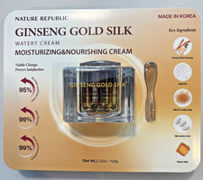 Nature Republic Ginseng Gold Silk Watery Cream 2.50z/70.8g 2028 picture