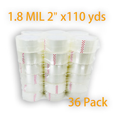 36 Rolls Clear Packing Packaging  Sealing Tape 2