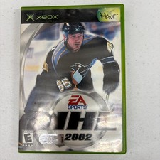 NHL 2002 Microsoft Xbox Original Game CIB Complete with Manual Tested Mario picture