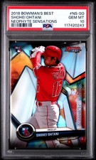 2018 Bowman's Best Neophyte Sensations Shohei Ohtani #NS-SO PSA 10 picture