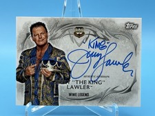 2015 Topps WWE Undisputed Jerry The King Lawler Autograph Card UA-JL picture