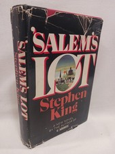 Salem's Lot Stephen King 1975 Book Club Edition BCE Hardcover HC DJ Vtg Horror   picture