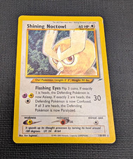 Pokemon TCG Shining Noctowl 110/105 Neo Destiny Shiny Holo Rare Unlimited 2002 picture