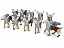 Papo Griffin Figurines Lot of 10 – 2019 Made in P.R.C. Mythical Creatures picture