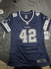 Women's Nike Dallas Cowboys Vaughn #42 NFL Football Jersey Blue Size S picture