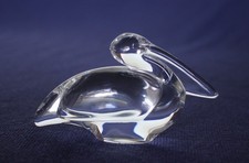 Wonderful Vintage Baccarat Crystal Pelican Bird 4.75