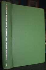 (RARE)  A HISTORY OF WILLIAM TAYLOR AND SARAH JONES & their descendants (1972 HB picture