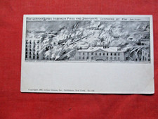 Piers & Steamship  destroyed by Fire Hoboken Disaster   1900   .    A 21 picture
