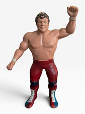 Vintage 1986 LJN WWF Dynamite Kid British Bulldogs Wrestling Figure 8”  picture
