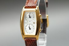 [Near MINT] Seiko Noie 1E20-3A00 Dual Time Gold Qz 21mm Women's Watch From JAPAN picture