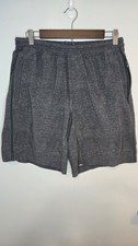 Lululemon Pace Breaker Lined Shorts Men’s Large Gray 7” Running Gym picture