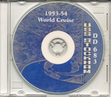 USS Stockham DD 683 1953 54 WorldCruise Book on CD picture