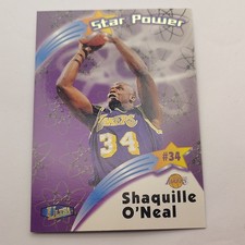 Fleer Ultra 1997-98 Star Power Insert Shaquille O'Neal #4 of  20 SP Lakers picture
