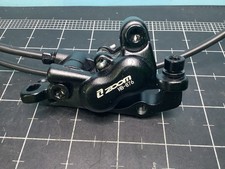 ZOOM HB876, 4-Pistons Hydraulic Caliper with Brake Line and Pads, Front Caliper picture
