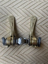 Simplex SLJ Gold Downtube Friction Shifters picture