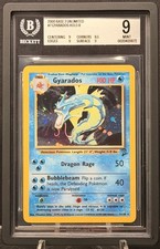 Gyarados 007/130 Base Set 2 Holo Rare WOTC Vintage Pokemon BGS 9 MINT NEW CERT picture