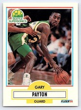 1990-91 Fleer Update #U-92 Gary Payton picture