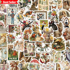 300 Pcs Vintage Stickers, Junk Journal Supplies, Cute Stickers for Journaling Su picture