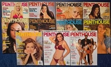 PENTHOUSE 2005 Magazine Lot (11) Near Full Year - Jan-March , May-December picture