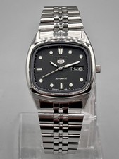 Vintage Seiko 5 Automatic 4216-504B Black Dial Day/Date Japan Men’s Watch picture