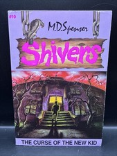 Vintage 1996 Shivers The Curse of the New Kid #10 M.D. Spenser YA Horror picture