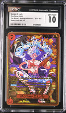 One Piece English Monkey D. Luffy ST31-004 SR Gold SP picture