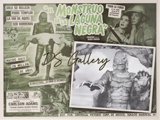 1954 Creature from the Black Lagoon Mexican Lobby Card Reprint - 3 Versions 8x10 picture