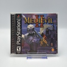 MediEvil II 2 - (PS1, 2000) *CIB w/ Reg Card + Warranty 🔥 picture