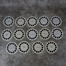 Vintage GAF View Master 14 Reels Lot Cartoon Characters picture