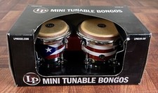 LP Puerto Rican Flag Mini-Bongos LPM199-PR picture