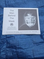 2000 Dominik Hasek Man Behind Mask Calendar SEALED Buffalo Sabres Variety Club picture
