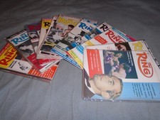 21 issues The Ring magazine Wrestling Coverage plus 4 issues of Boxing 1960's picture
