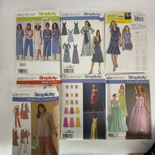 7 LOT Simplicity 4552-3785-B5047-4276-4220-2953-4686-2953 Dresses Women picture