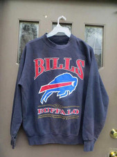 90s Buffalo Bills Remake Sweatshirt Retro Style Navy Unisex Men Women picture