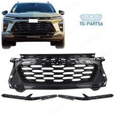 For Chevrolet Trax ACTIV 2024 2025 Front Bumper Upper Grille Grill Gloss Black picture