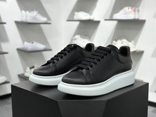 Alexander McQueen Oversized Casual Men's Low-Top Black White picture