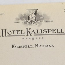 1920s Kalispell Grand Hotel Montana Glacier National Park Geo Geoffrey Lanstrum picture