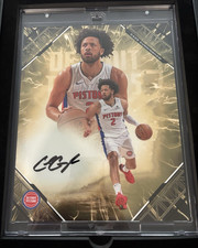 Cade Cunningham 2025 Fanatics Emanate Auto 28/50. Comes in a nice case too picture